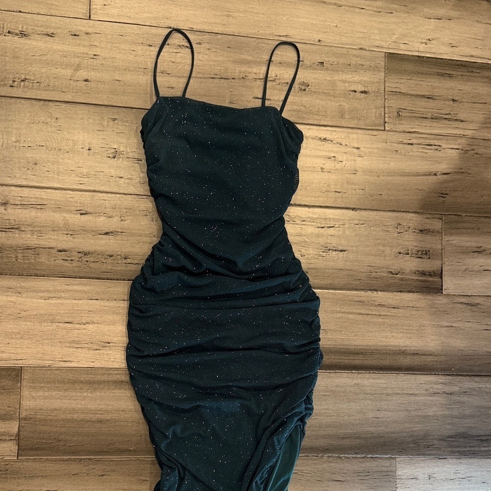 NWOT, Windsor Elegant Green Evening Dress - Picture 7 of 12